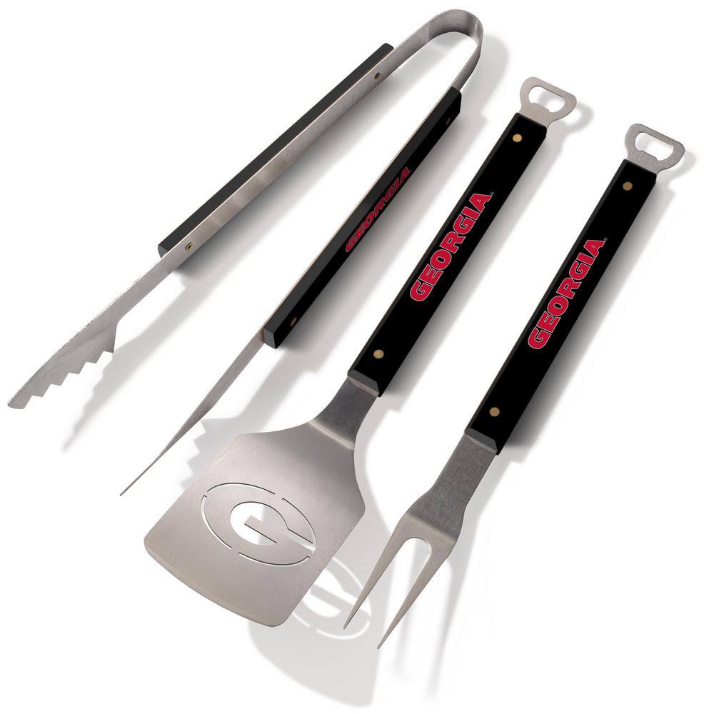 NCAA Georgia Bulldogs Spirit Series 3-Piece BBQ Set price history on PriceWatchPro