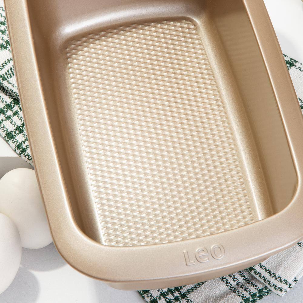 Leo Balance Beige Non-Stick Carbon Steel Loaf Pan