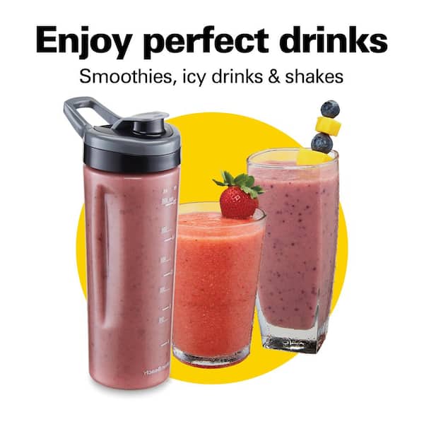  Hamilton Beach Wave Crusher Blender, Stainless Steel (54221) &  58148A Blender to Puree - 40 Oz Glass Jar - 12 Functions - Black and  Stainless,8.66 x 6.5 x 14.69 inches: Home & Kitchen