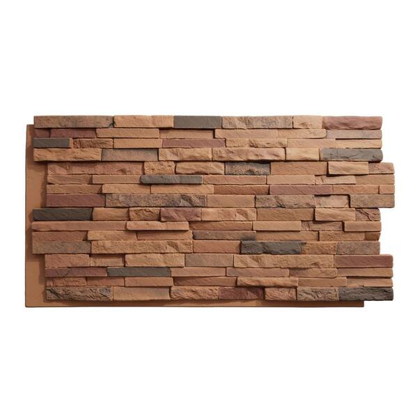 Ekena Millwork Everstone Eldorado Faux Stone 48 in. x 25 in