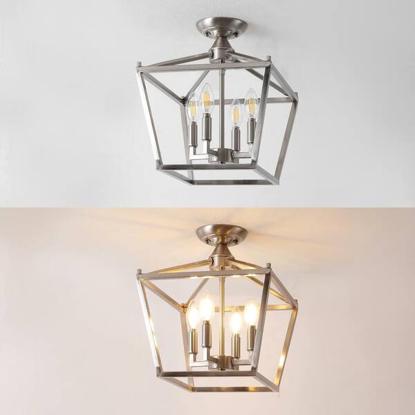 人気メーカー・ブランド Mini Plains Y JONATHAN Lantern Modern Iron 4-Light in. 12 ワイン