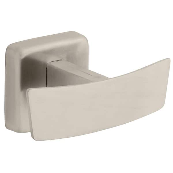 Franklin Brass Century Double Towel Hook in Satin Stainless