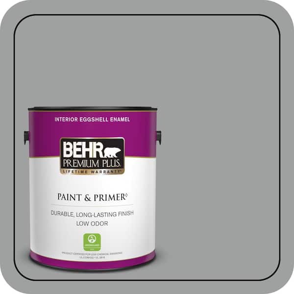 BEHR PREMIUM PLUS 1 gal. #N460-4 Cosmic Quest Eggshell Enamel Low Odor Interior Paint & Primer