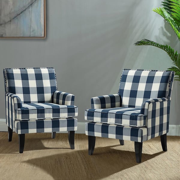 Buffalo plaid best sale accent chair