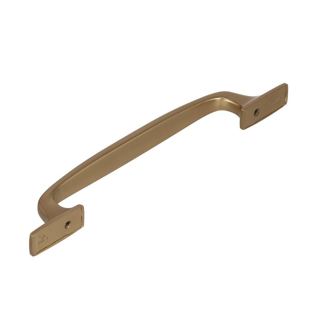 Golden Champagne Brushed Metal Cabinet Pull with Mounting Hardware