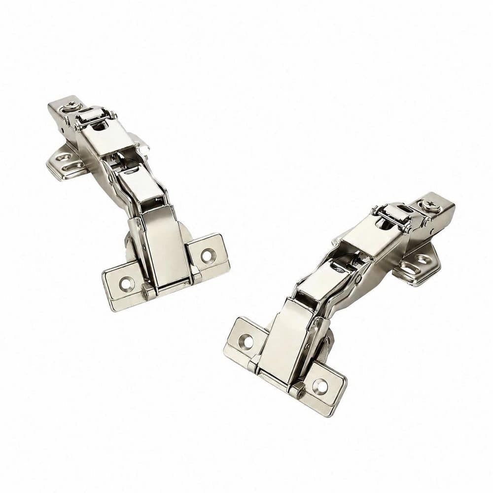 Face Frame Cabinet 165° Concealed Soft Close Corner Door Hinges Satin Nickel Finish 1 Pair 2 Pack price history on PriceWatchPro