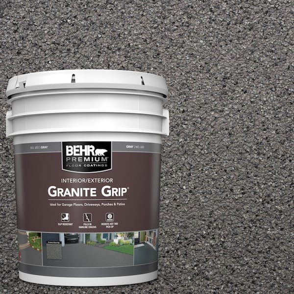 BEHR PREMIUM 5 gal. #GG-07 Ornamental Gem Decorative Flat Interior/Exterior Concrete Floor Coating