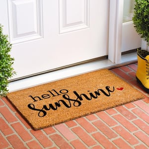 Hello Sunshine Doormat, 30" x 48"