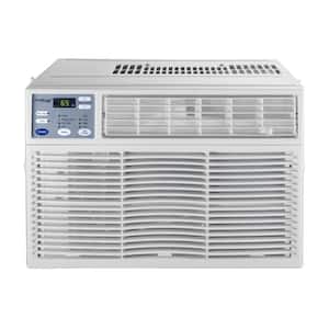 6,050 BTU 120V Window Air Conditioner Cools 250 Sq. Ft. with Remote Control in White