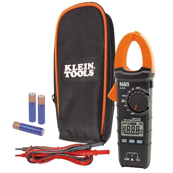 Klein Tools 400 Amp AC Auto-Ranging Digital Clamp Meter