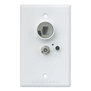 Wall Plate / Power Supply - White