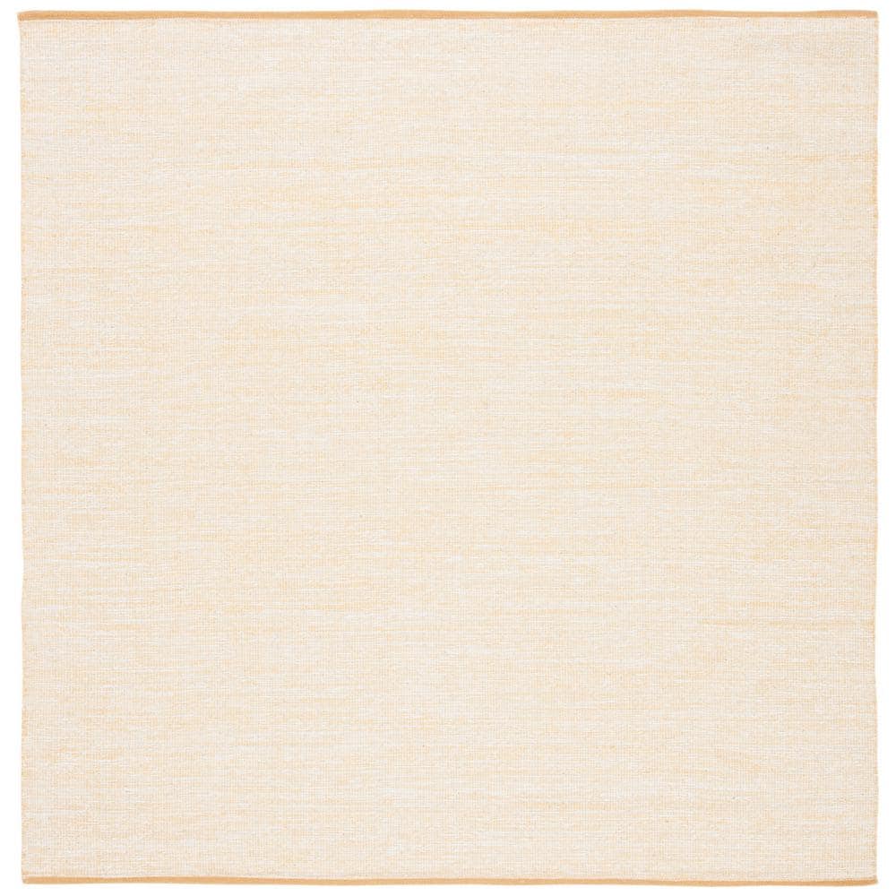Montauk Gold 6 ft. x 6 ft. Solid Color Square Area Rug price history on PriceWatchPro