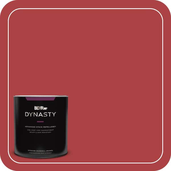 BEHR DYNASTY 1 qt. #160B-7 Daredevil Eggshell Enamel Interior Stain-Blocking Paint and Primer