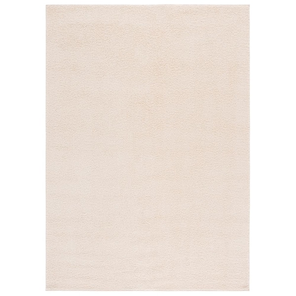 SAFAVIEH Boucle Beige 5 ft. x 7 ft. Machine Washable Solid Area Rug