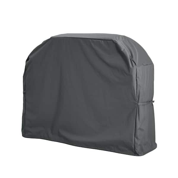 Harper & Bright Designs Dark Gray 58 in. Grill Cover