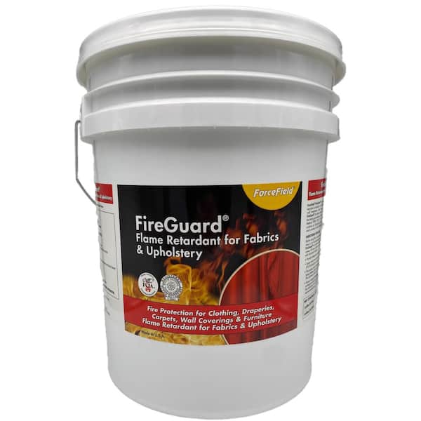 ForceField FireGuard for Fabrics - 5 Gal. - Clear - Flame Retardant Coating for Interior Use - NFPA 701