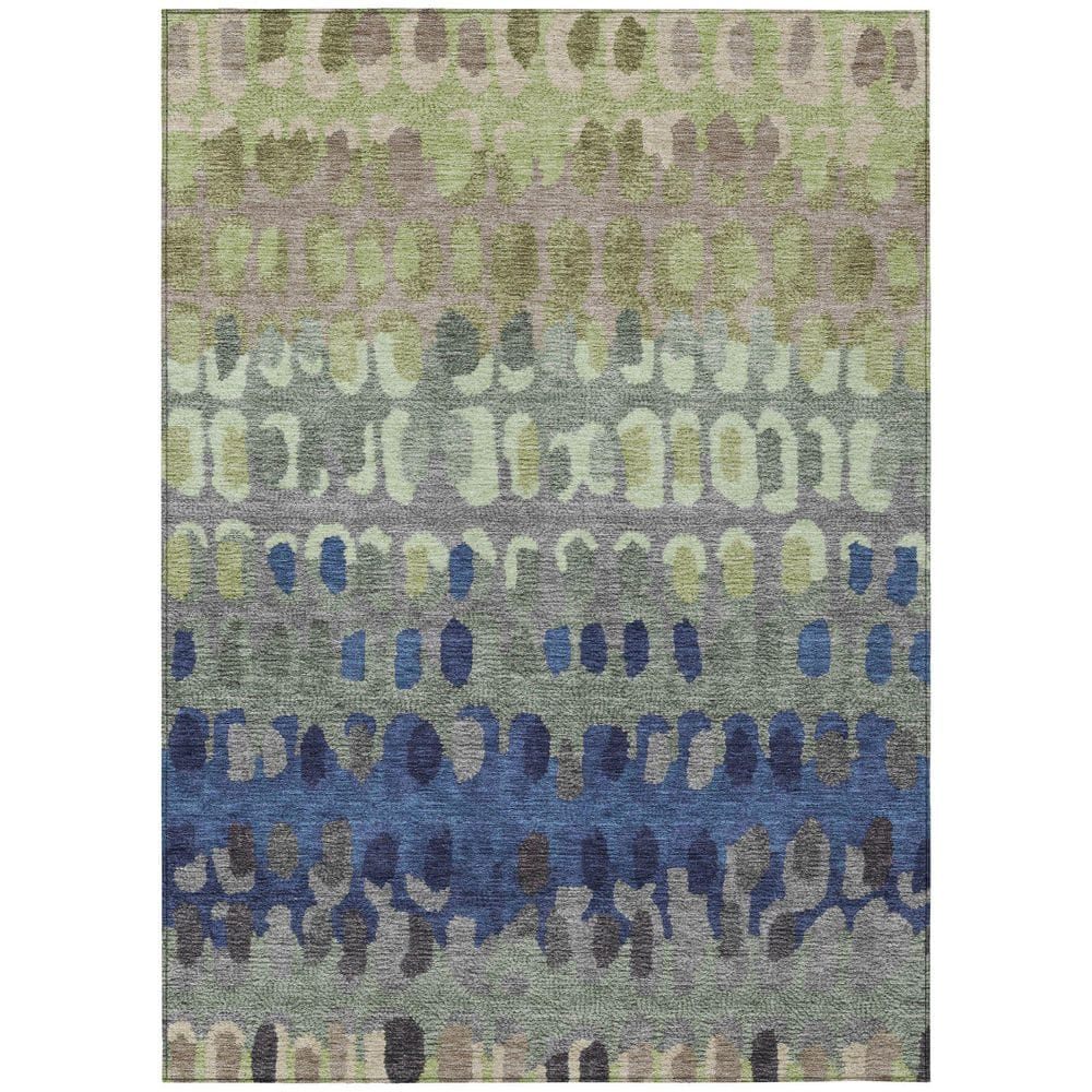 Chantille Machine Washable Indoor/Outdoor Abstract ACN2529 Aloe 8 ft. x 10 ft. Area Rug price history on PriceWatchPro