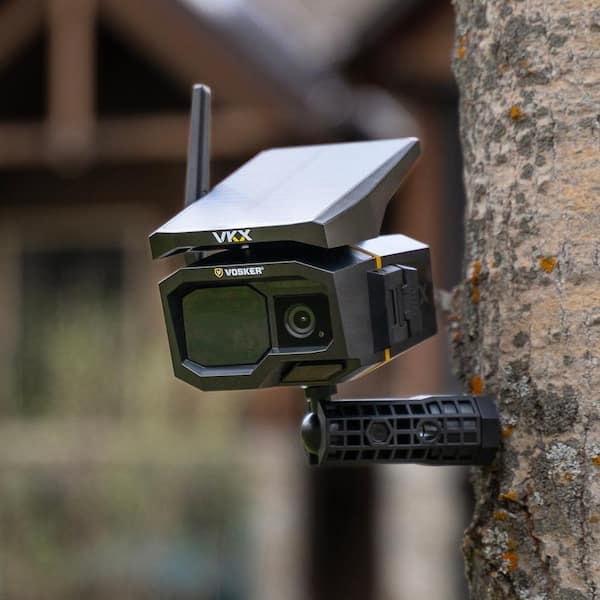 VOSKER VKX Solar Powered 4G-LTE Outdoor Cellular Security Camera