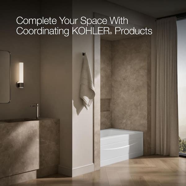 SABBATICAL MARIPOSA L マリポサL KOHLER Mariposa 60 in. x 36 in. Soaking Bathtub with Left