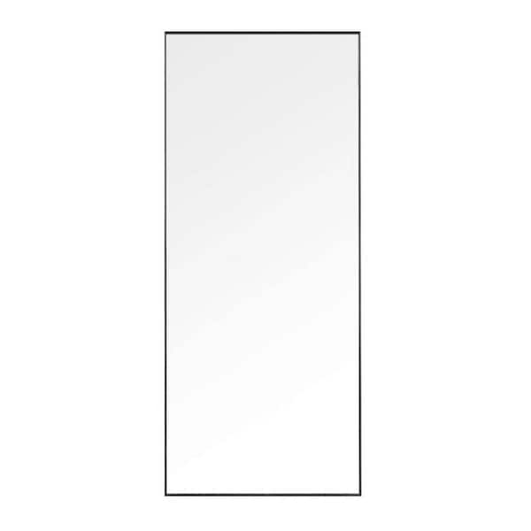 Unbranded 15.7 in. W x 59 in. H Rectangular Aluminum Framed Wall Mounted or Floor Standing Modern Decor Bathroom Vanity Mirror