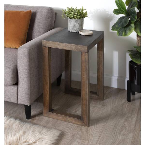 Athena Solid Wood End Table  Living room end tables, Living room side table,  Wood end tables