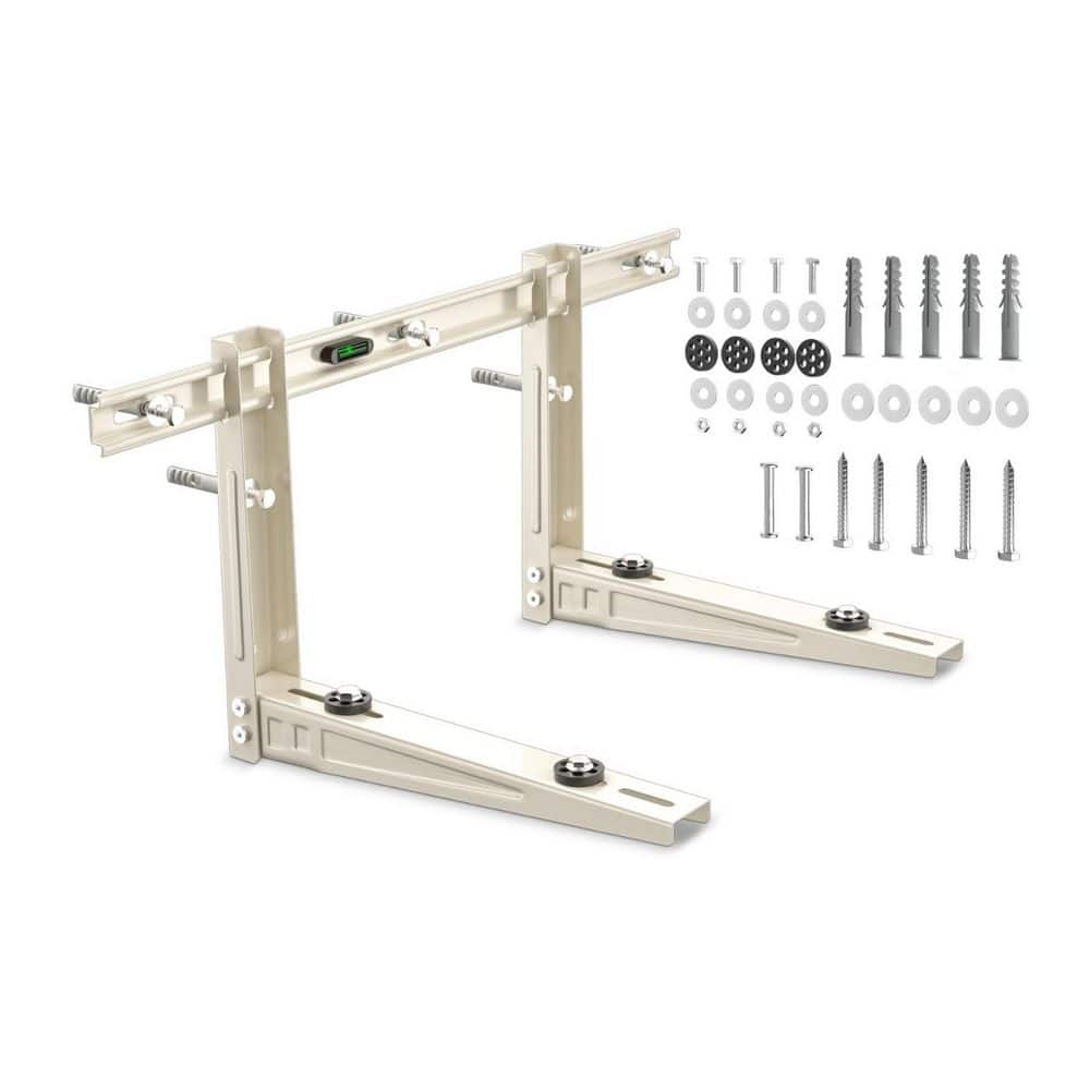 Wall Mount Bracket for 7000-12000 BTU Mini Split Air Conditioner Heat Pump, 400 Lb Capacity, Crossbar, 1 Pack price history on PriceWatchPro