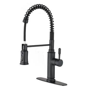 MOEN Haelyn Single-Handle Pull-Down Sprayer Kitchen Faucet with ...