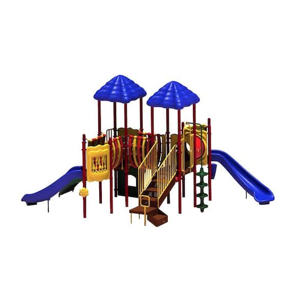 Ultra Play UPlay Today Pike's Peak (Playful) Commercial Playset with Ground Spike