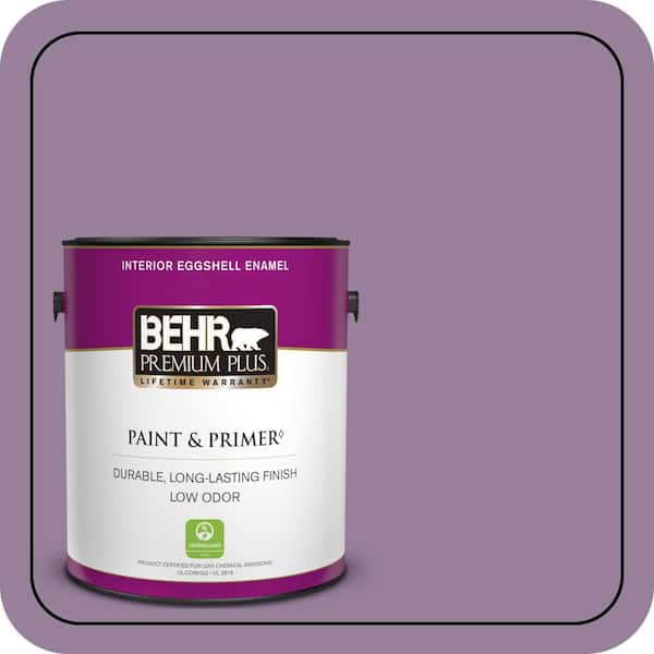 BEHR PREMIUM PLUS 1 gal. #670D-6 Mixed Berries Eggshell Enamel Low Odor Interior Paint & Primer