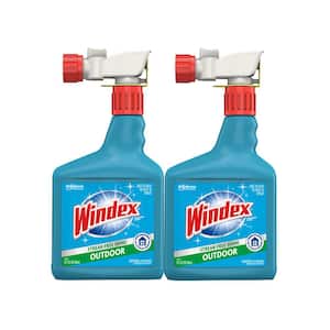 2-pack Combo 32 oz. Outdoor Blue Bottle Window Cleaner