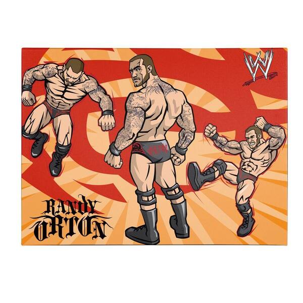 Trademark Fine Art 18 in. x 24 in. Officially Licensed Randy Orton WWE Kids Canvas Art