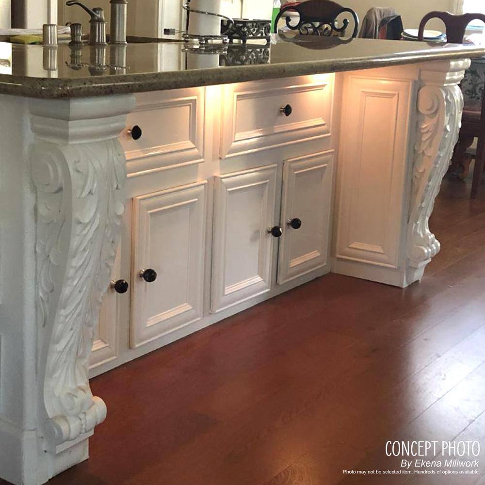 Maple Wood Mini Jefferson Corbel, 3.5" x 3.75" x 6"