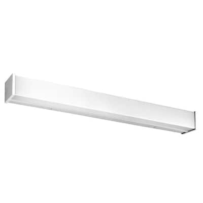 4 ft. 2-Light Wall or Ceiling Mount Fluorescent Commercial Wall Bracket