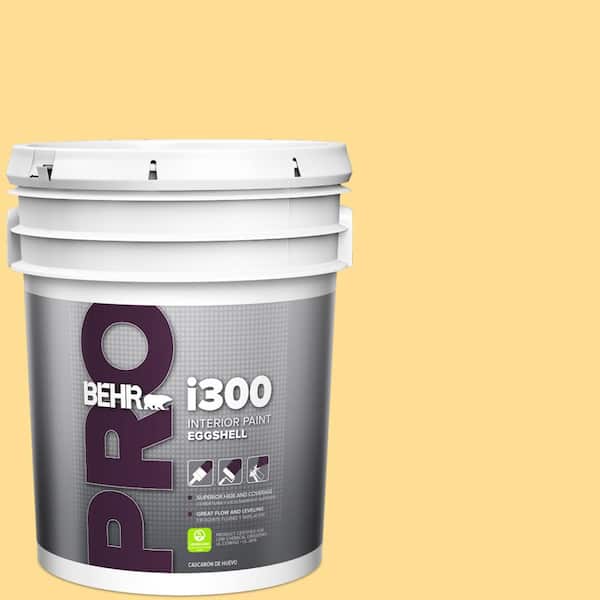 5 gal. #350B-5 Straw Hat Eggshell Interior Paint