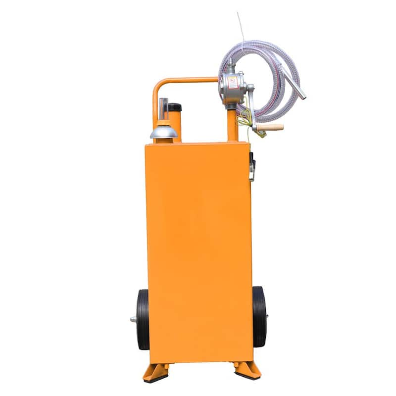 30 Gal. Fuel Tank on Wheels, Portable Gas Caddy