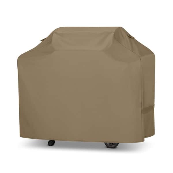 55 in. Taupe Grill Cover Waterproof BBQ Grill Cover
