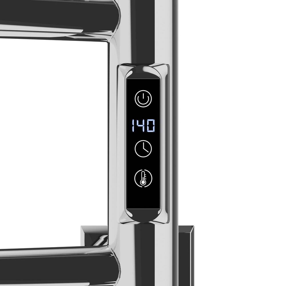 Polished Chrome Stainless Steel Wall Mounted Towel Warmer