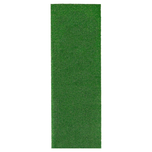 Artificial Grass Green 2 ft. x 7 ft. Indoor/Outdoor Area Rug Runner