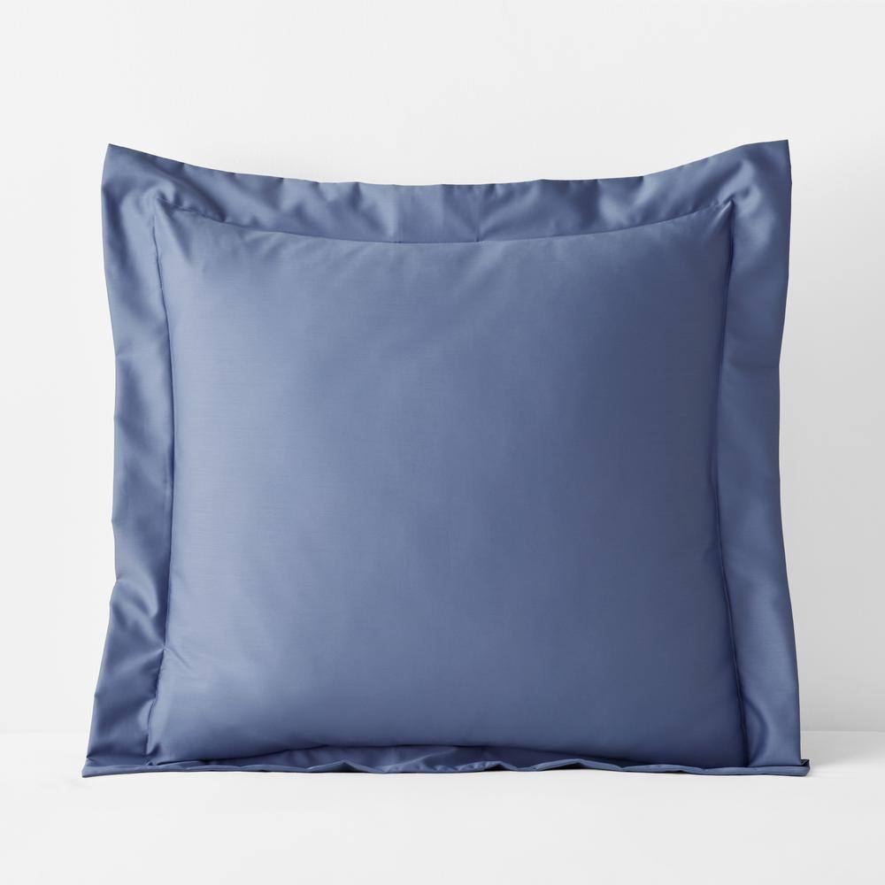 Legends Hotel Supima Cotton Wrinkle-Free Blue Dusk Sateen Euro Sham price history on PriceWatchPro