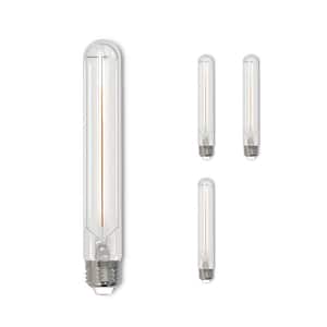 25-Watt Equivalent Soft White Light T9 (E26) Medium Screw Base Dimmable Clear LED Light Bulb (4 Pack)