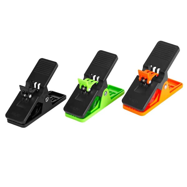 3-Pack ABS Plastic Cigar Holder, Portable Golf Cart Cigar Holder for Golfers Golf Caddy (Orange Green Black)