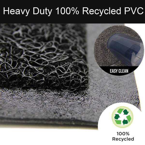 EVIDECO French home goods Le Paradis C'est Ici Door Scraper Black