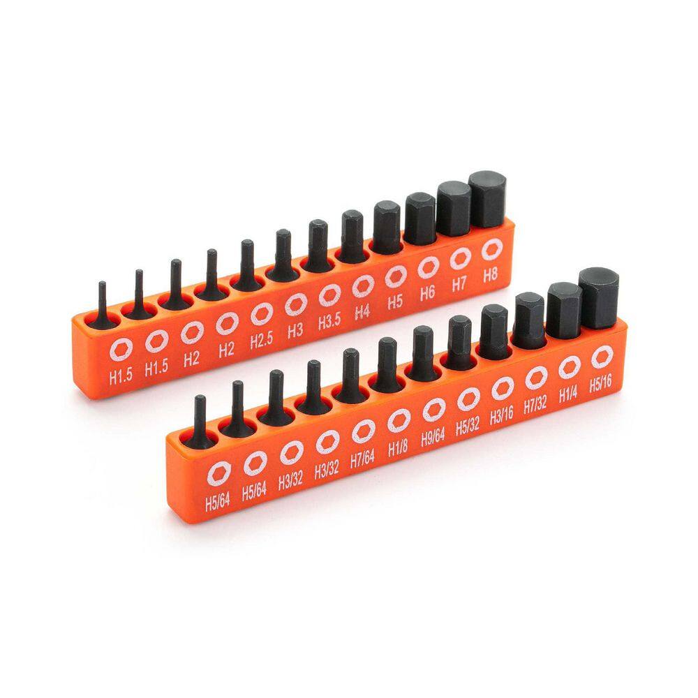 Wear-Proof S2 Steel Impact Hex Head Allen Wrench Drill Bit Set (20-Piece) with Case screws price history on PriceWatchPro