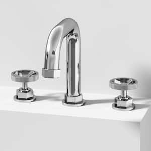 Hart 7 in. Widespread 2-Handle Bathroom Faucet in Chrome