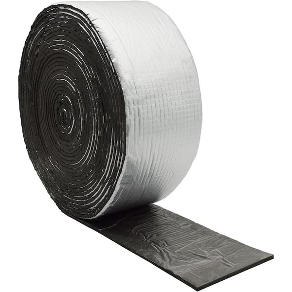 Foam Foil Pipe Insulation Wrap 2 in W x 32 ft L Radiant Barrier (1-Pack) Reflective Self Adhesive High Resilience