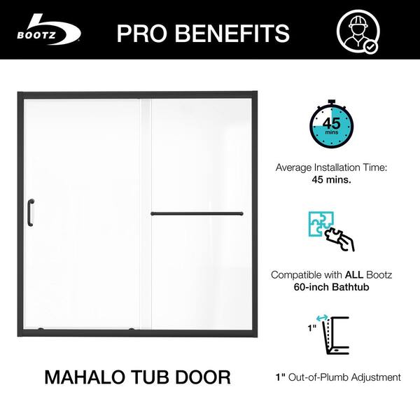 Bootz Industries Mahalo 56 in. to 60 in. W x 58 in. H Semi