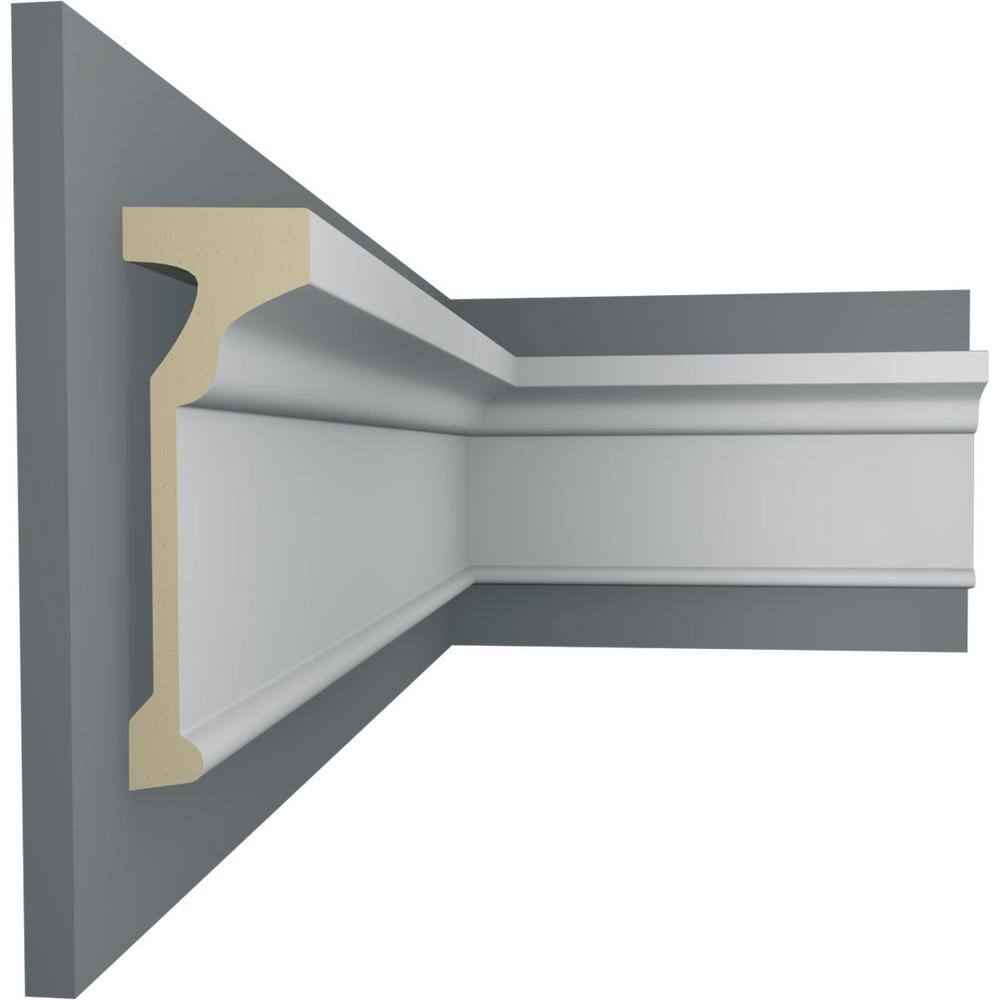 Gray Primed Polyurethane Panel Moulding Sample