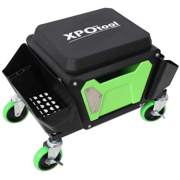 Damodpoy 330 lb. Capacity Green and Black Mechanics Creeper with