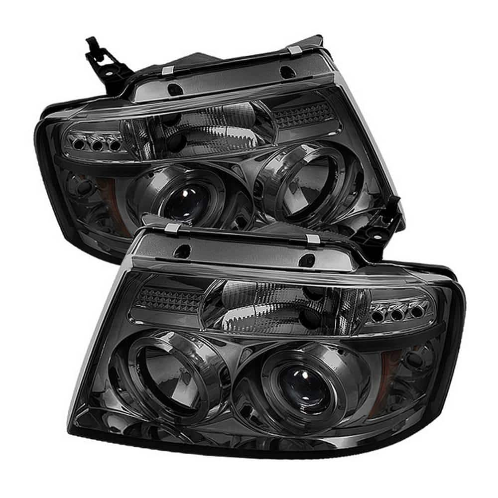 Spyder Auto Ford F150 04-08 Projector Headlights - Version 2 - LED