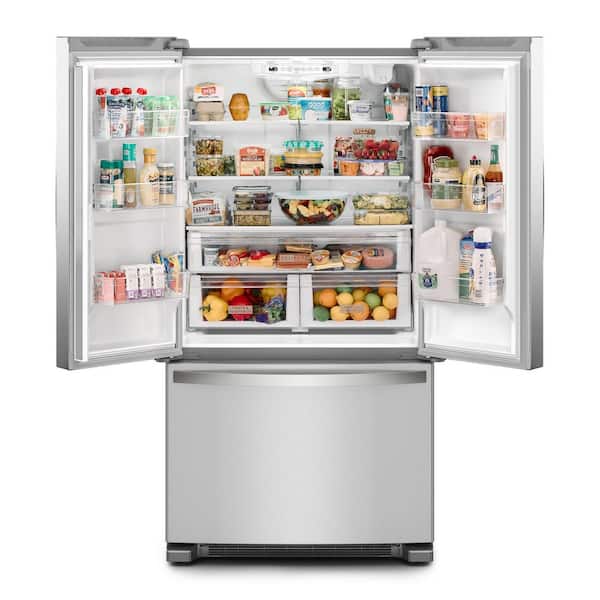 Whirlpool French Door Fridge (WRFF3036RZ) - Fingerprint Resistant Stainless Steel Whirlpool French Door Fridge (WRFF3036RZ) - Fingerprint Resistant Stainless Steel
